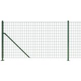  Mrežna ograja s prirobnico zelena 1,1x25 m | Shoptok.si