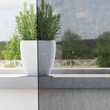 Voile zavjese s gornjim jezičkom 2 kom crne | shoptok.hr