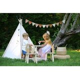 Hanah home Dječiji set Deer Set od dvije stolice, Sto i 2 stolice, Bež | Eponuda.ba