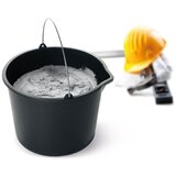Ramda vedro PVC, črno, z izlivom, 20L PROS KBU20L | Shoptok.si