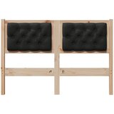  Uzglavlje Ostalo Smeđa i crna 135 cm Masivna borovina | shoptok.hr