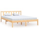  Posteljni okvir iz trdne borovine 160x200 cm, (20606037) | Shoptok.si