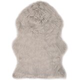  Tepih od umjetne ovčje kože 60 x 90 cm svjetlosivi | shoptok.hr