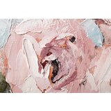  Naslikana slika na platnu CVETJE V VAZI 1-delna 70x70 cm CWF1946HE1 | Shoptok.si