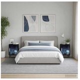 vidaXL Noćni ormar RAALTE 2 kom. Crni hrast 36 x 33 x 51 cm - Plavi mramorni uzorak 2 Cijene