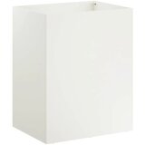  Vrtna saksija Bijela 40 x 30 x 40 cm Čelična vrata - Bijela 40 x 30 x 40 cm 1 | shoptok.hr