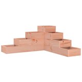 Maison Chic Cvetlični Lonec - Vrtna korita s 4 nadstropji 80,5x79x36 cm trden les douglas, (22057439) | Shoptok.si