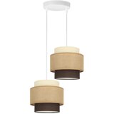  Brilagi - Visilica na sajli RESNA 2xE27/60W/230V prečnik 30 cm bež/crna | Eponuda.com