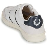 Fred Perry Nizke superge B4 EMBOSSED LEATHER Bela | Shoptok.si
