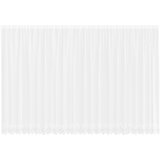  Čipkasta zavjesa sa zavjesama Bijelo 200 x 600 cm Poliester | shoptok.hr