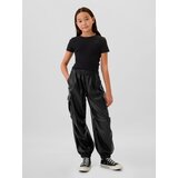 GAP Children's leatherette cargo pants - Girls Cene