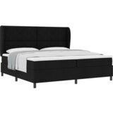 Box Spring krevet s madracem Crna 200x200 cm Tkanina | shoptok.hr