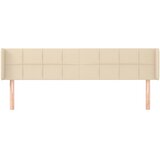  Uzglavlje s ušima krem 203x16x78/88 cm od tkanine | shoptok.hr
