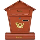 Kosa Trade Poštansko sanduče V 44x37x10 crveno Cene