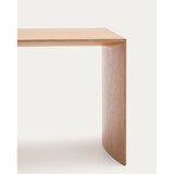 Kave Home Stranska mizica v hrastovem dekorju 40x55 cm Litto – | Shoptok.si