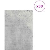 Dekor Paneli 50 pcs Betonski sivi 21 x 30 x 0,27 cm | Eponuda.com