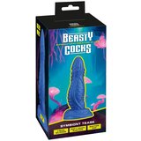 Beasty Cocks Dildo Symbiont Tease, 19.8cm, Plavi Cene