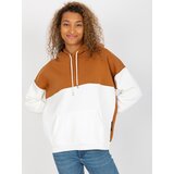 RUE PARIS Sweatshirt-AP-BL-AP-3001.98P-light brown | Shoptok.si