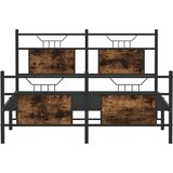  Okvir kreveta bez madraca boja hrasta 140 x 190 cm drveni | shoptok.hr