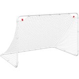 vidaXL Nogometni gol bel 122x81x81 cm jeklo, (21151078) | Shoptok.si
