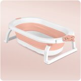 Ricokids sklopiva kada za djecu, dojenčad s umetkom RK-286 bijela i roza | shoptok.hr