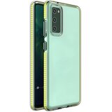  Futrola Spring clear TPU za Samsung Galaxy A72 5G - Žuta KP8760 | shoptok.hr