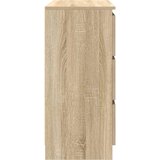  Komoda boja hrasta sonome 80x35x76 cm od konstruiranog drva | shoptok.hr