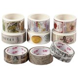  Velik komplet washi trakov - 9 motivov (washi trakovi) | Shoptok.si