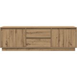 TV ormarić s LED svjetlima artisan hrast 160,5x41x50 cm | Eponuda.com