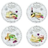 Easy Life Set desertnih krožnikov Les Fromages 4v1 | Shoptok.si