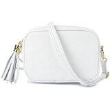 Vera Pelle Torbice za na ramo krap14white Bela Cene