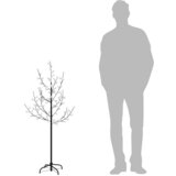  Drvce rascvjetane tre&amp;scaron;nje 84 tople bijele LED žarulje 120 cm Slike