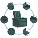  Naslonjač od tkanine tamnozeleni - Tamnozelena 1 Ručno guranje unatrag Ne | shoptok.hr