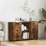  Kreveta s policom FLORIN Dimljeni hrast 88,5 x 30,5 x 55,5 cm | shoptok.hr