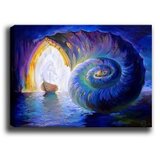  Kanvas tablo (70 x 100) - 126 multicolor decorative canvas painting | Eponuda.com