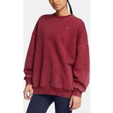 Under Armour Women's sweatshirt UA Icon HWT Flc OS Crew-RED - Women's Cijene
