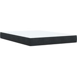 vidaXL Krevet s oprugama i madracem crni 160x200 cm baršunasti | shoptok.hr