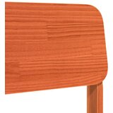  Vrtna stolica voštano smeđa 60x52,5x72 cm od masivne borovine | shoptok.hr