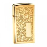 Zippo upaljač Venetian Brass Slim upaljač Cene