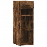 Maison Chic Komoda - Predalnik dimljeni hrast 30x42,5x93 cm inženirski les, (21718454) | Shoptok.si