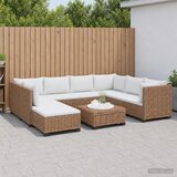 9 9 kom. Ratan Lounge Set s Jastucima GENDT Prirodni ratan | shoptok.hr