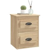  Zidni noćni ormarići 2 kom boja hrasta sonome 41,5 x 36 x 53 cm | shoptok.hr