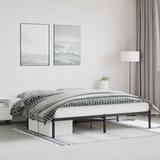  Metalni okvir za krevet crni 200x200 cm | Eponuda.com