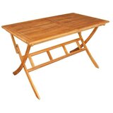 SUNFUN vrtna miza diana (75 x 86 x 150 cm, akacija, natur) Cene