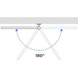  Električni rotirajući sušač za peškire sa termostatom FOUETTE, 60 W, 65 x 49 cm, bela | Eponuda.com