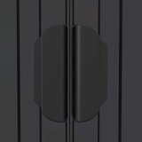 vidaXL Vrtna lopa antracitna 192x357x223 cm pocinkano jeklo | Shoptok.si