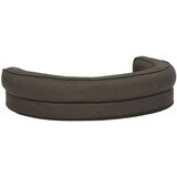 vidaXL ergonomski madrac za pse 75 x 53 cm izgled platna tamnosivi | shoptok.hr