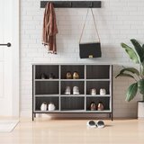vidaXL Omarica za čevlje siva sonoma 100x35x70 cm inženirski les Cene