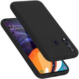 Cadorabo Case, združljiv s Samsungom v tekoči črni barvi - zaščitni pokrov iz fleksibilnega silikona TPU, (20583658) Cene