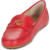 Polo Ralph Lauren Mokasini BARNSBURY-FLATS-DRIVER Rdeča | Shoptok.si